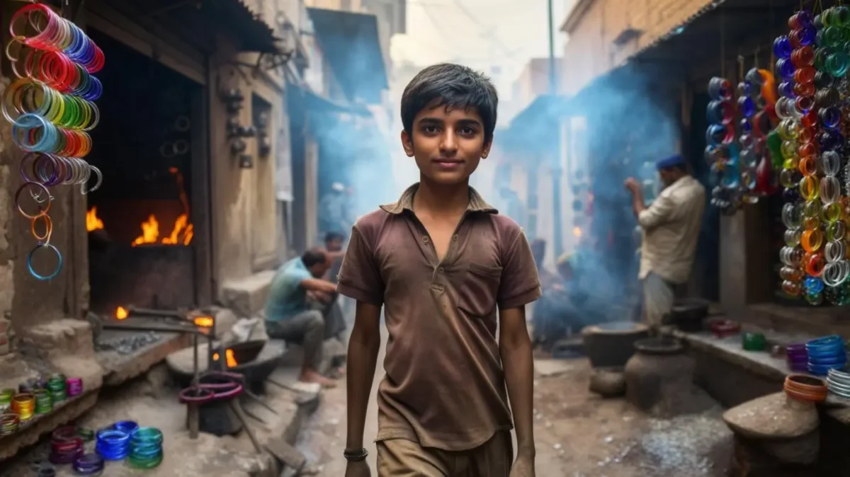 Class 12 English Chapter 2 Lost Spring Question Answers 4 Mukesh working in bangle factory – Class 12 English Chapter 2 Lost Spring Question Answer