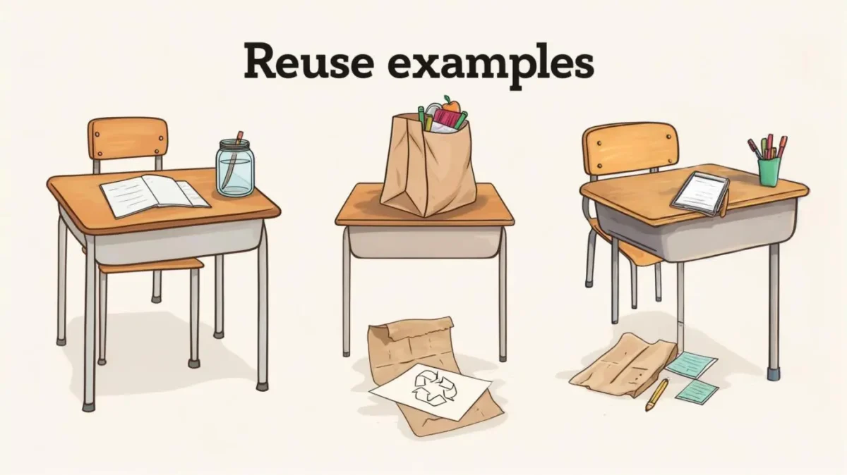 SEBA Class 10 Science Chapter 16 MCQs Management of Natural Resources | প্রাকৃতিক সম্পদৰ ব্যৱস্থাপনা Most Important MCQs Assam HSLC 2 Illustration of Reuse principle for resource conservation in SEBA Class 10 Science Chapter 16 MCQs