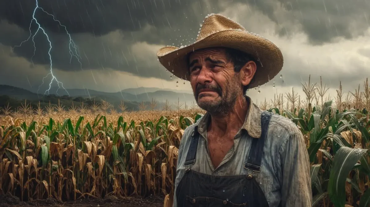 A Letter to God MCQs | SEBA Class 10 English Chapter 1 1 Lencho watching the storm damage his crops – SEBA Class 10 English Chapter 1 Letter to God MCQs