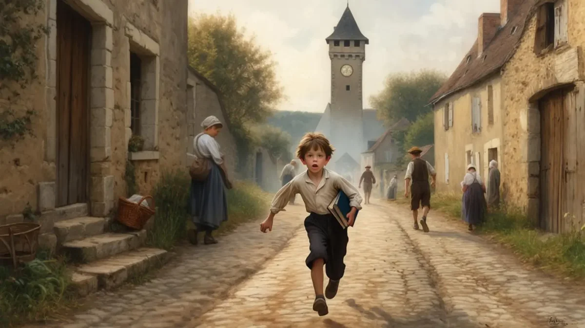 English Summary Notes Chapter 1 The Last Lesson 1 Franz running to class – Class 12 English Chapter 1 The Last Lesson Summary
