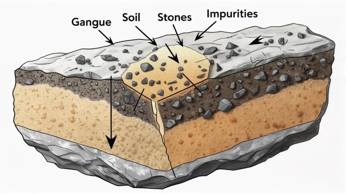 SEBA Class 10 Science Chapter 3 MCQs Metals And Non-metals | ধাতু আৰু অধাতু Most Important MCQs Assam HSLC 4 Mineral impurities in ore Class 10 Science Metals and Non-metals